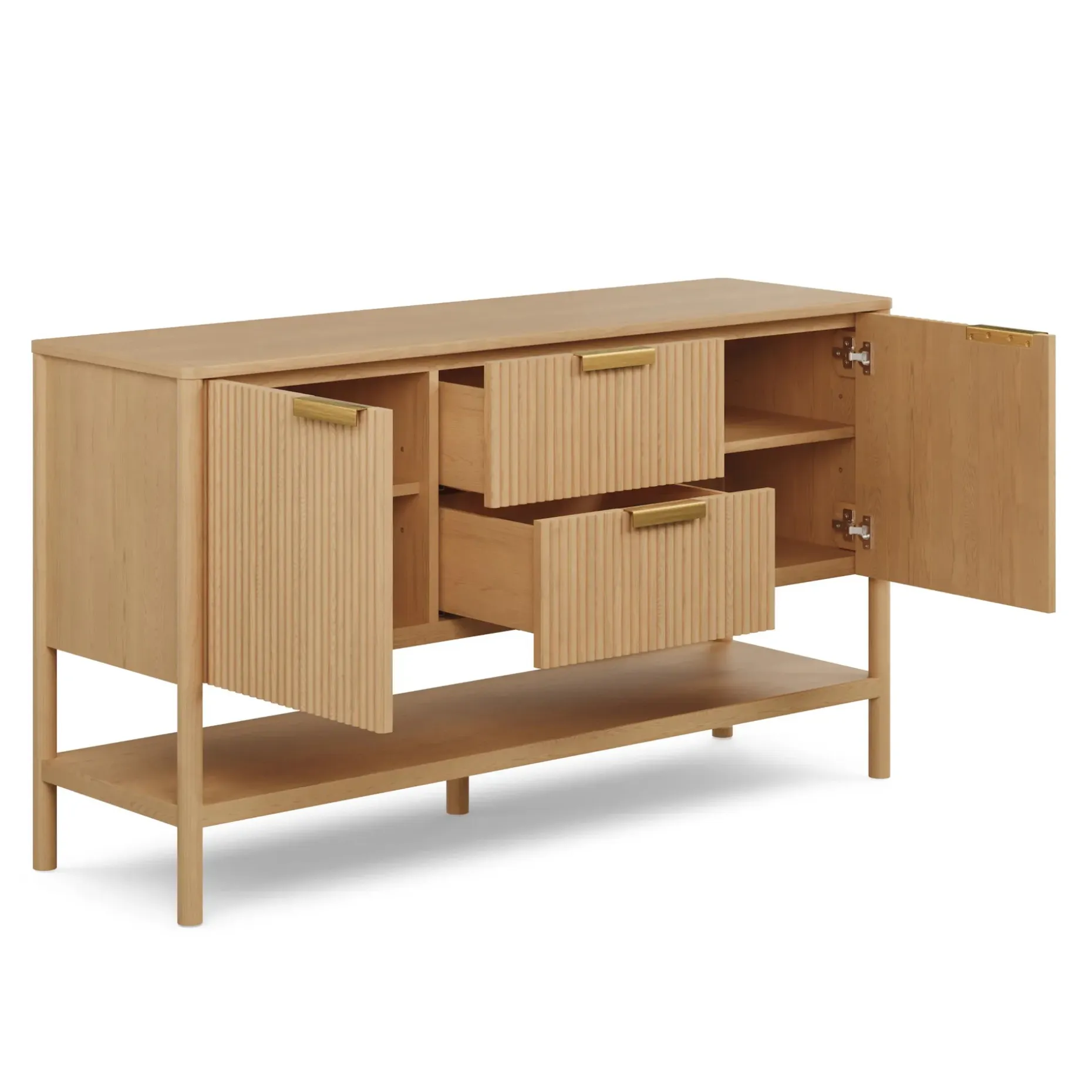 Liv 58" Sideboard - White Oak