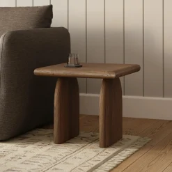 Lloyd Side Table - Warm Brown