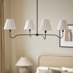 Lombard Chandelier - Black