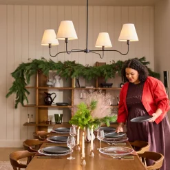 Lombard Chandelier - Black