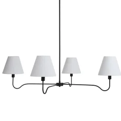 Lombard Chandelier - Black