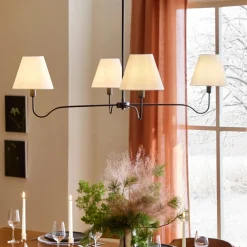 Lombard Chandelier - Black