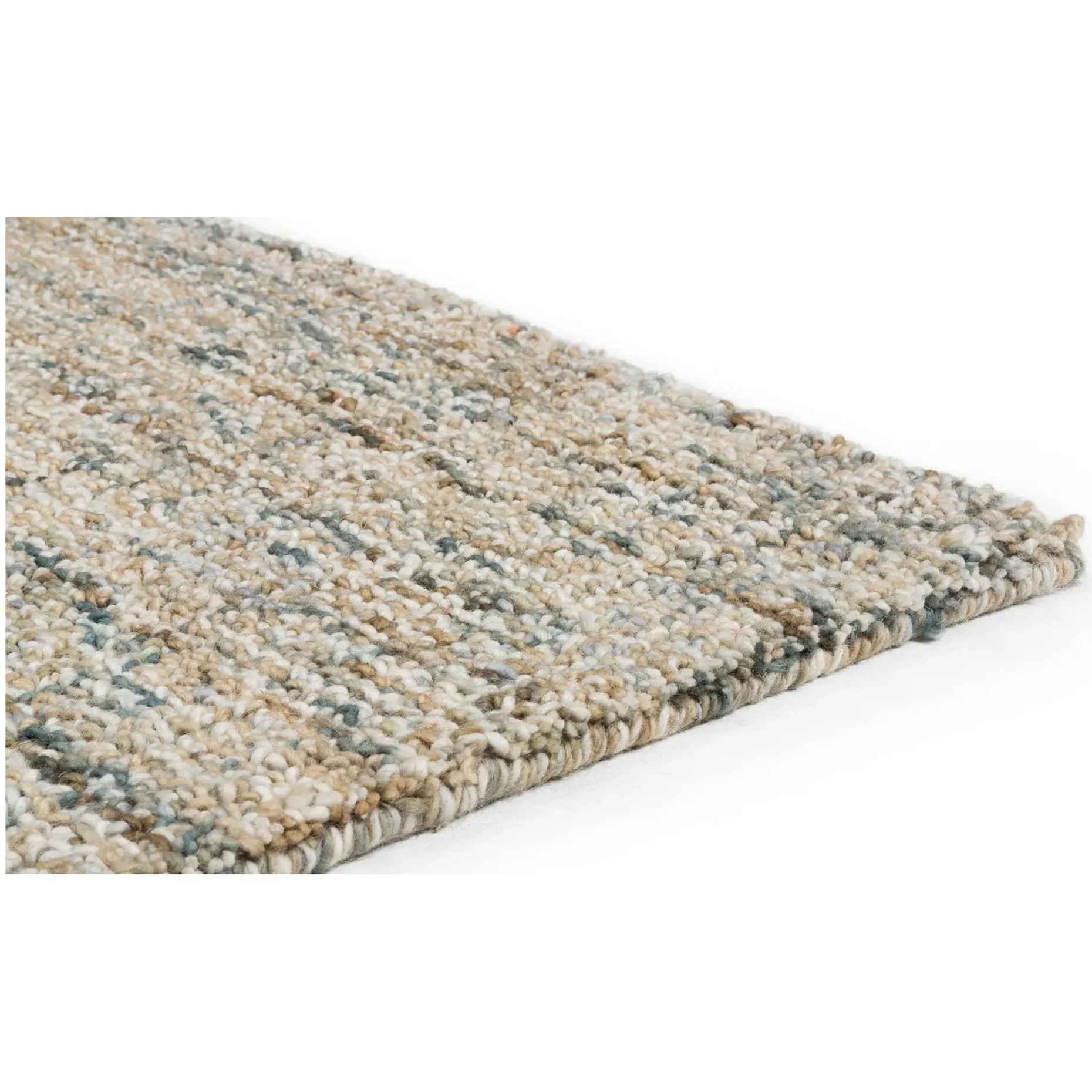 Loopi 8 x 10 Wool Rug - Pebble Sand