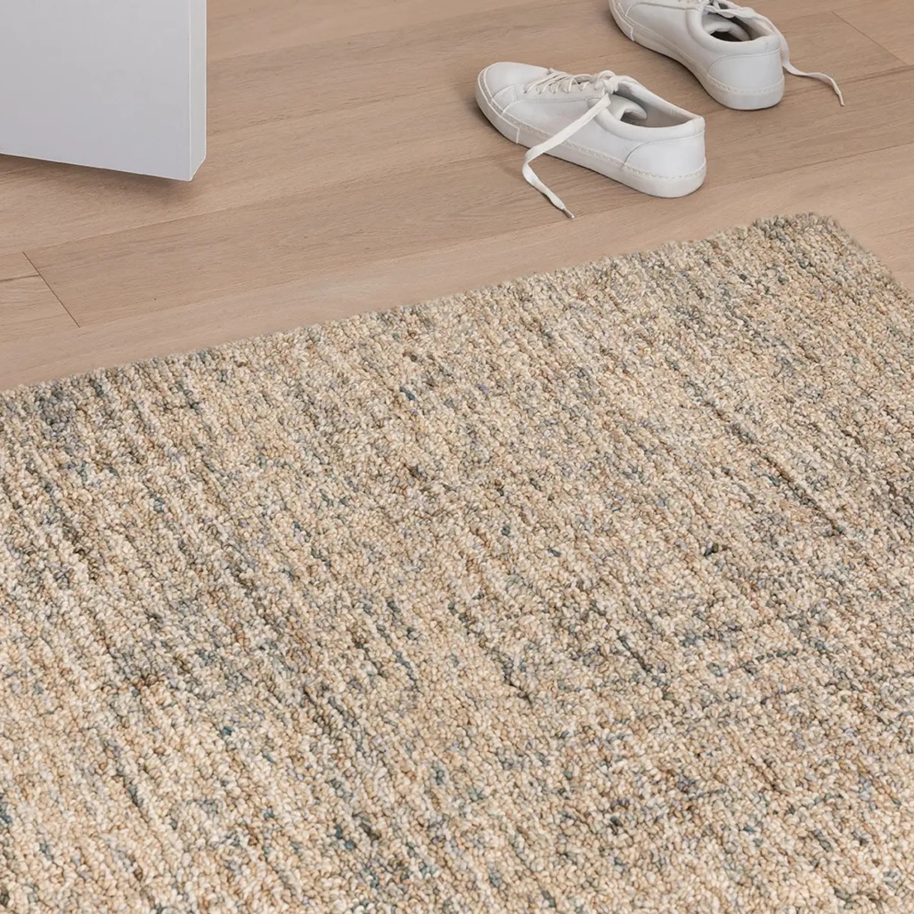 Loopi 8 x 10 Wool Rug - Pebble Sand