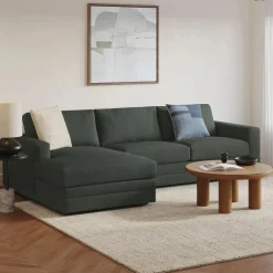 Loopi 9 x 12 Wool Rug - Pebble Sand