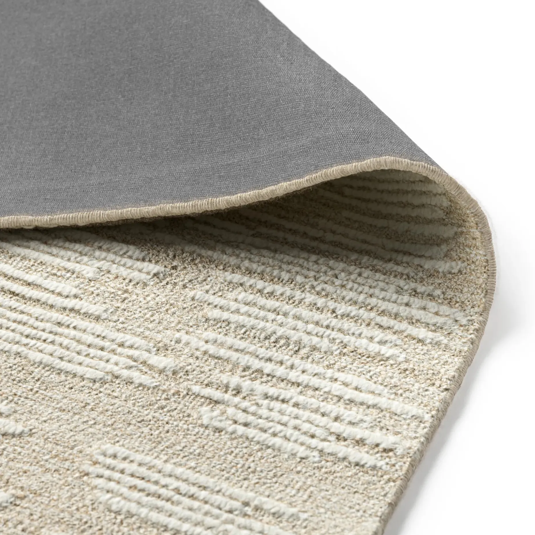 Lorens 8 x 10 Wool Rug - Beige