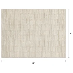 Lorens 9 x 12 Wool Rug - Beige