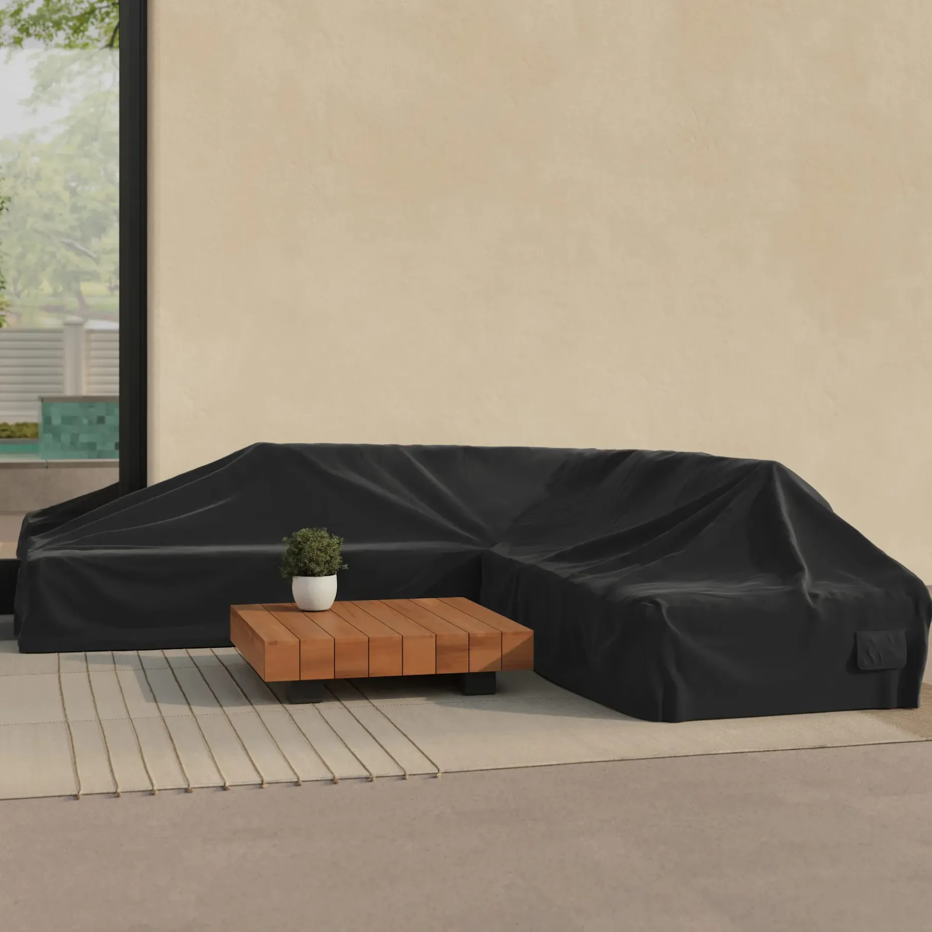 Lubek Outdoor Corner Sectional Cover