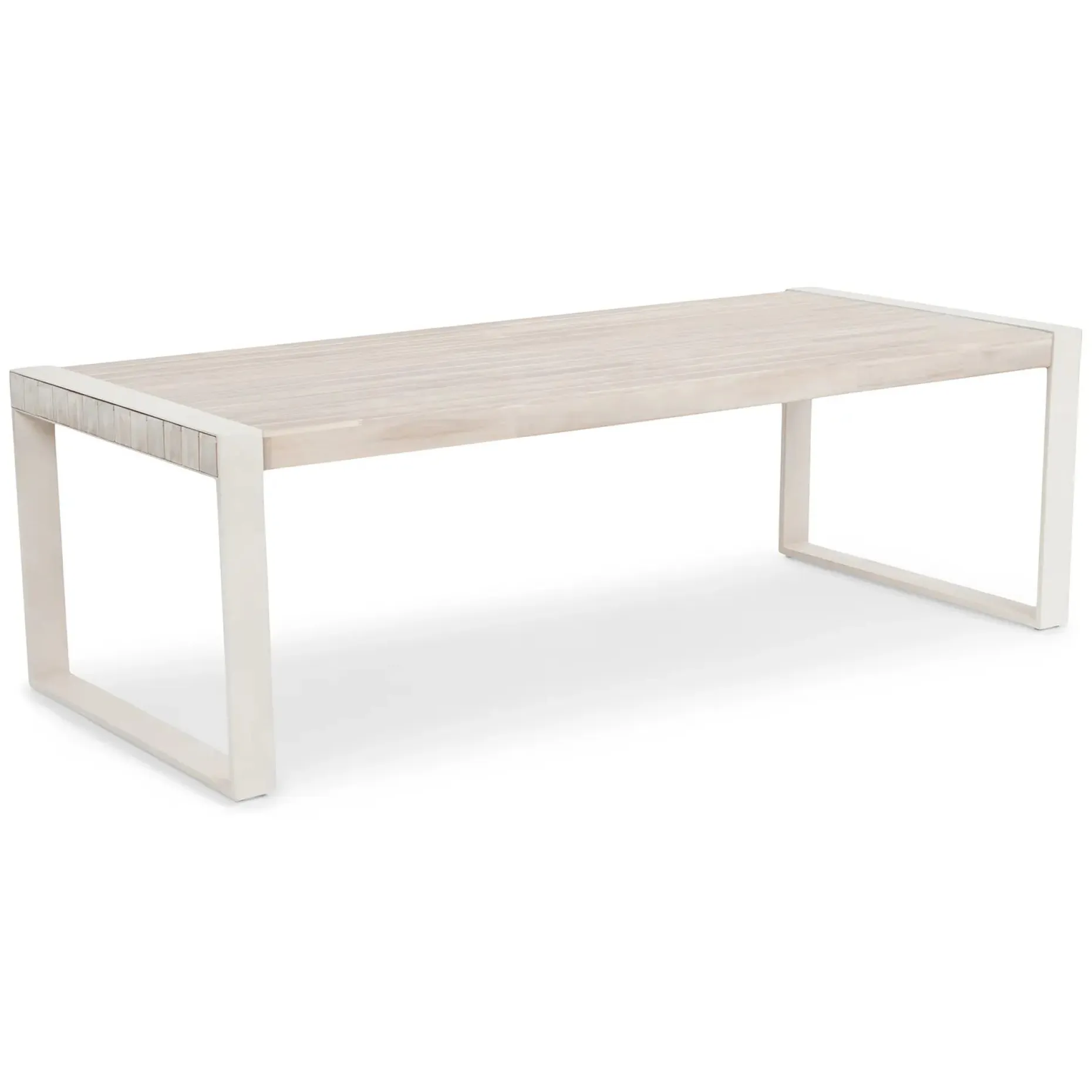 Lubek 94.5" Outdoor Dining Table - Byron Gray