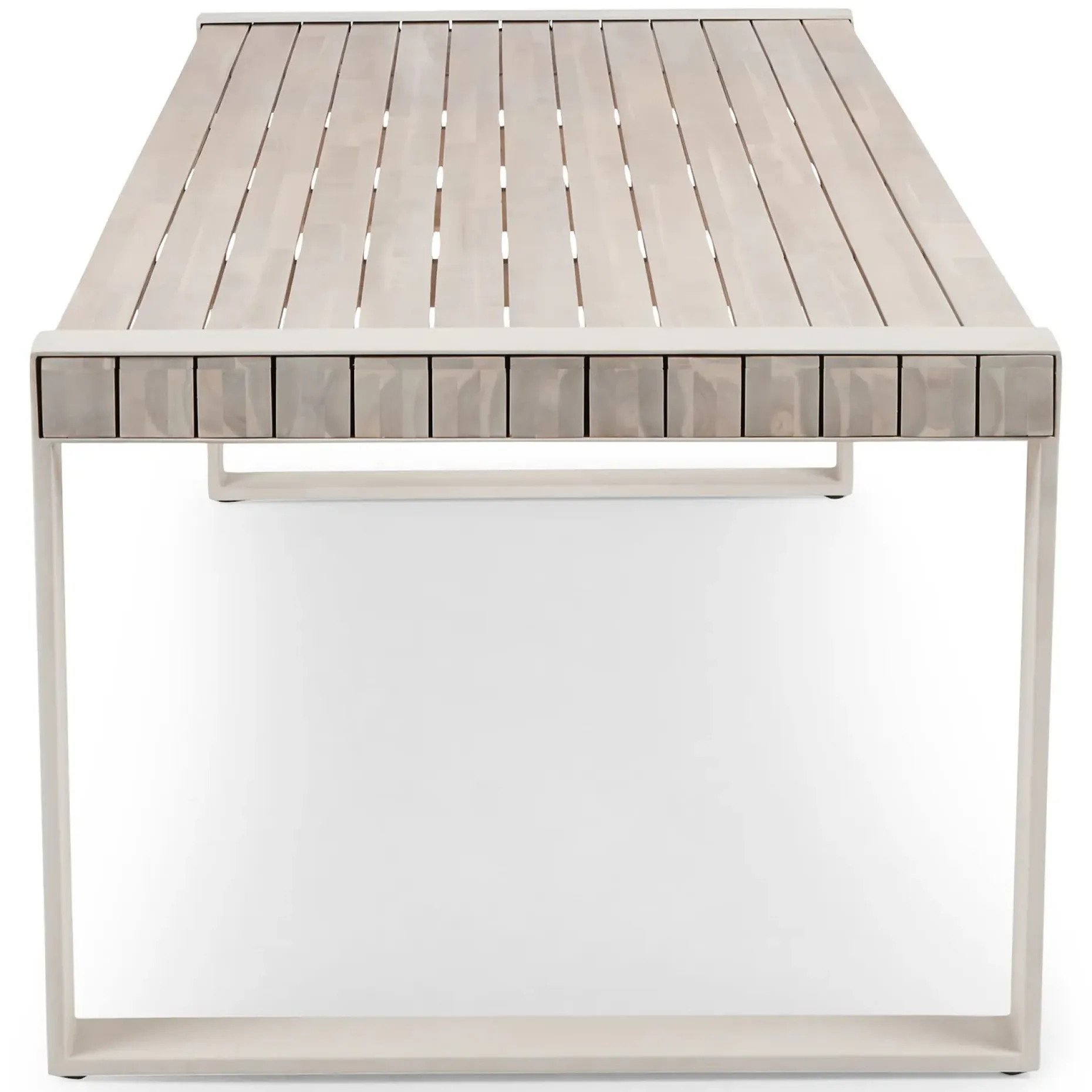 Lubek 94.5" Outdoor Dining Table - Byron Gray