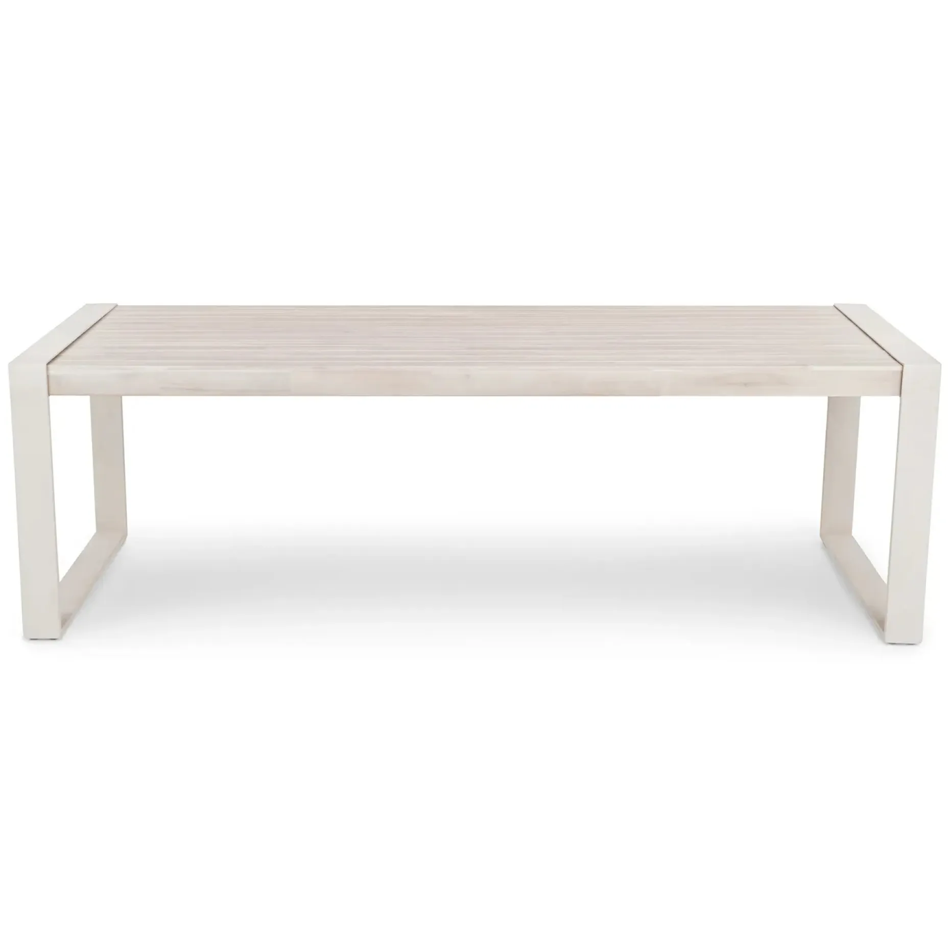 Lubek 94.5" Outdoor Dining Table - Byron Gray