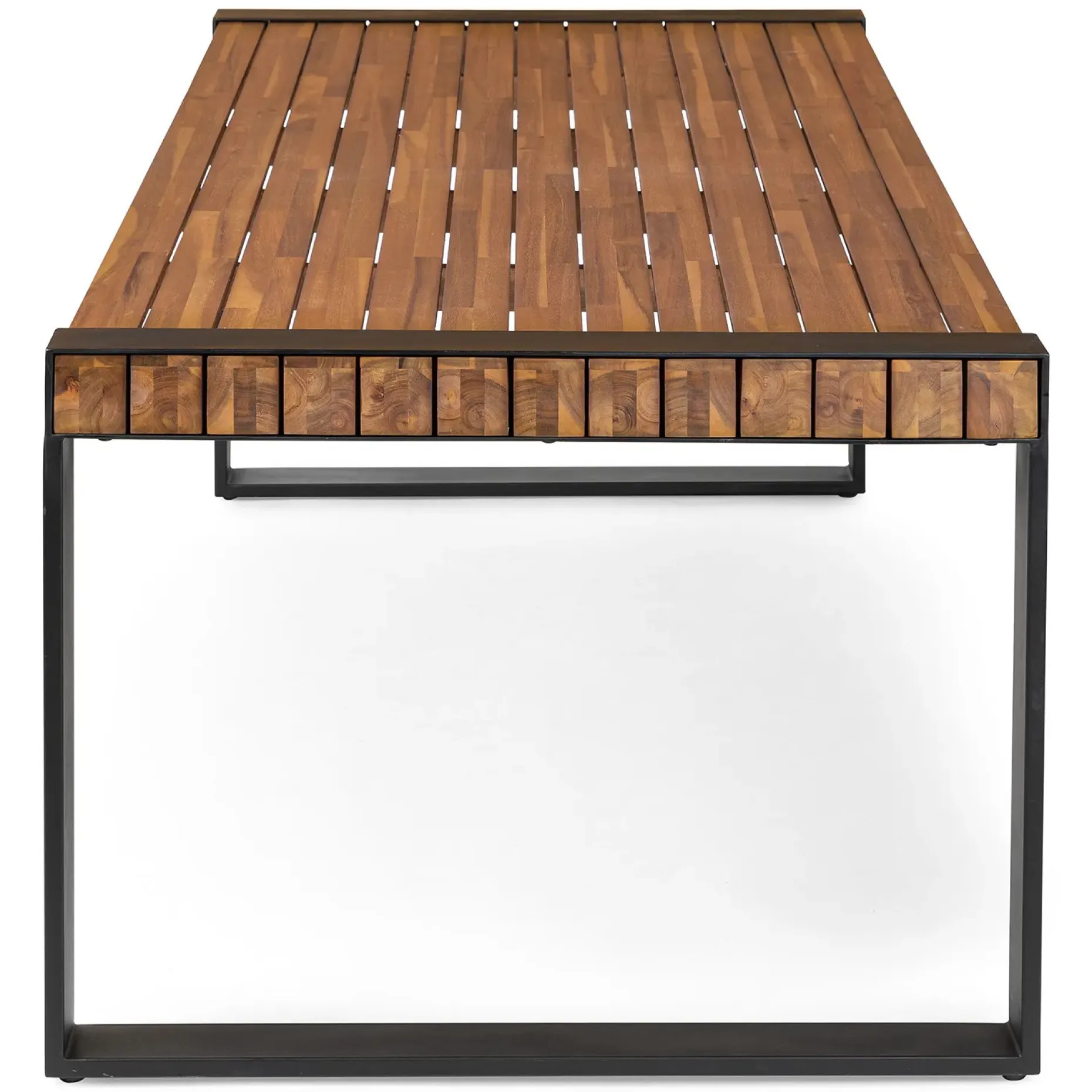 Lubek 94.5" Outdoor Dining Table - Tuscan Brown