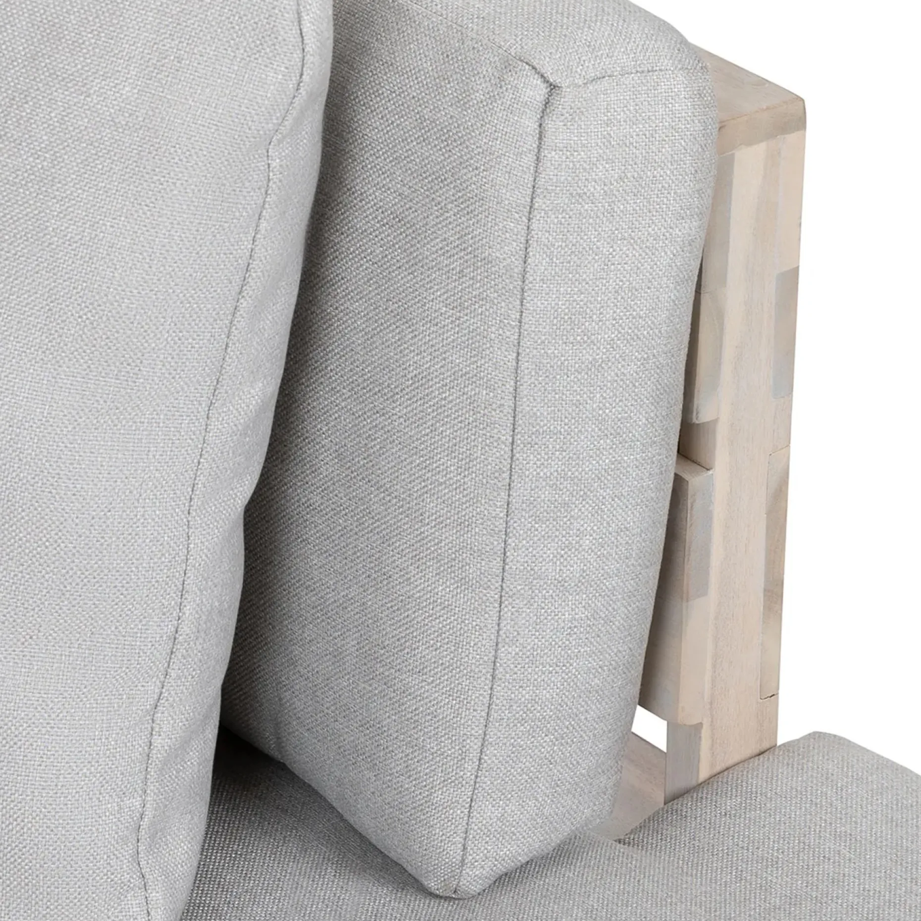 Lubek 100.5" Outdoor Low Corner Sectional Set - Beach Sand
