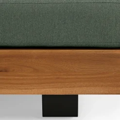 Lubek 100.5" Outdoor Low Corner Sectional - Dravite Green