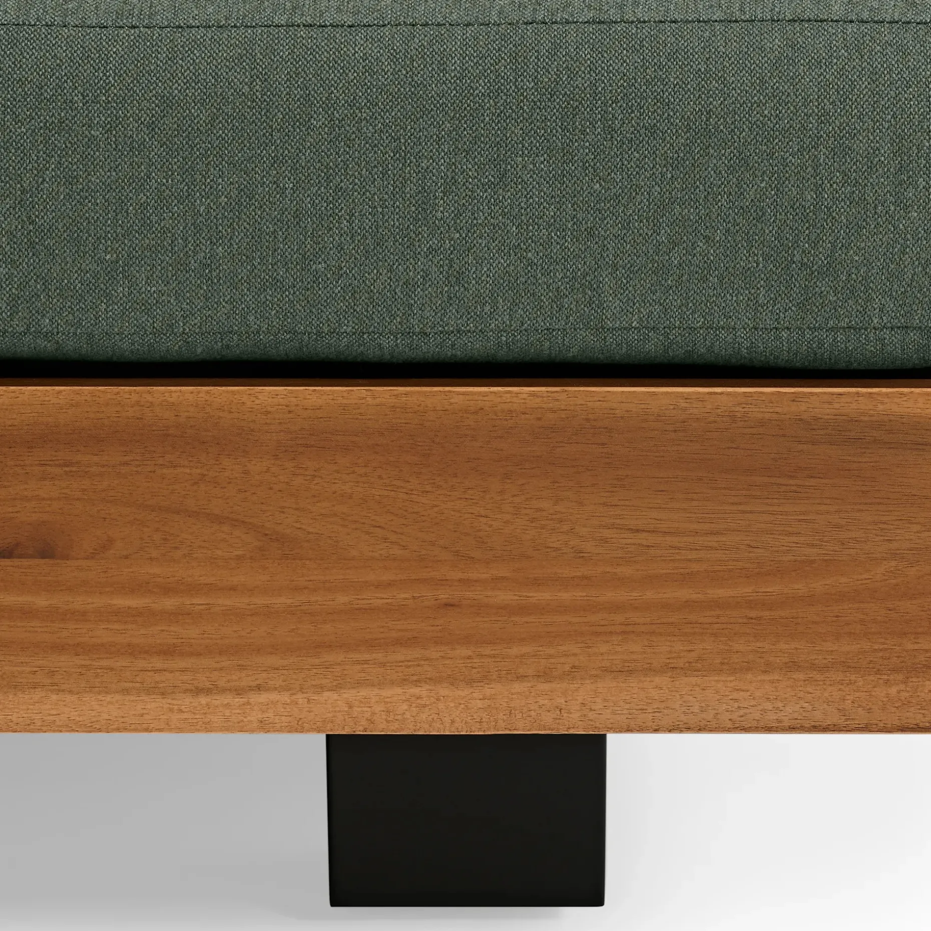 Lubek 100.5" Outdoor Low Corner Sectional - Dravite Green