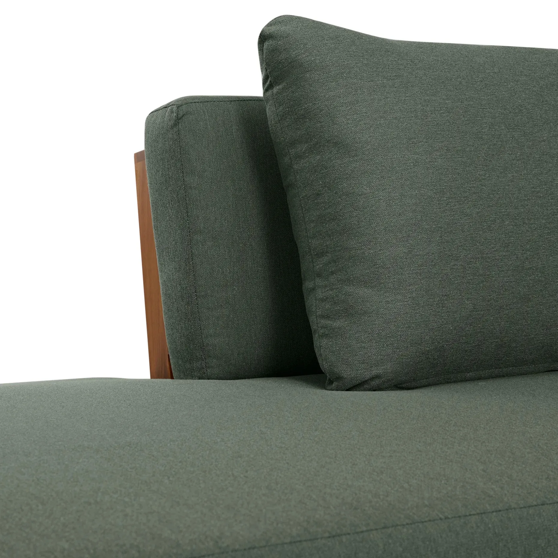 Lubek 100.5" Outdoor Low Corner Sectional - Dravite Green