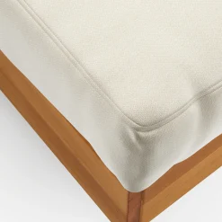 Lubek 69.25" Outdoor Low Left Chaise Lounge - Dravite Ivory