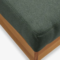 Lubek 69.25" Outdoor Low Left Chaise Lounge - Dravite Green