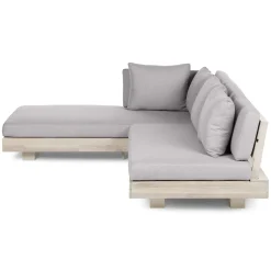 Lubek 82.5" Outdoor Low Left Sectional - Beach Sand
