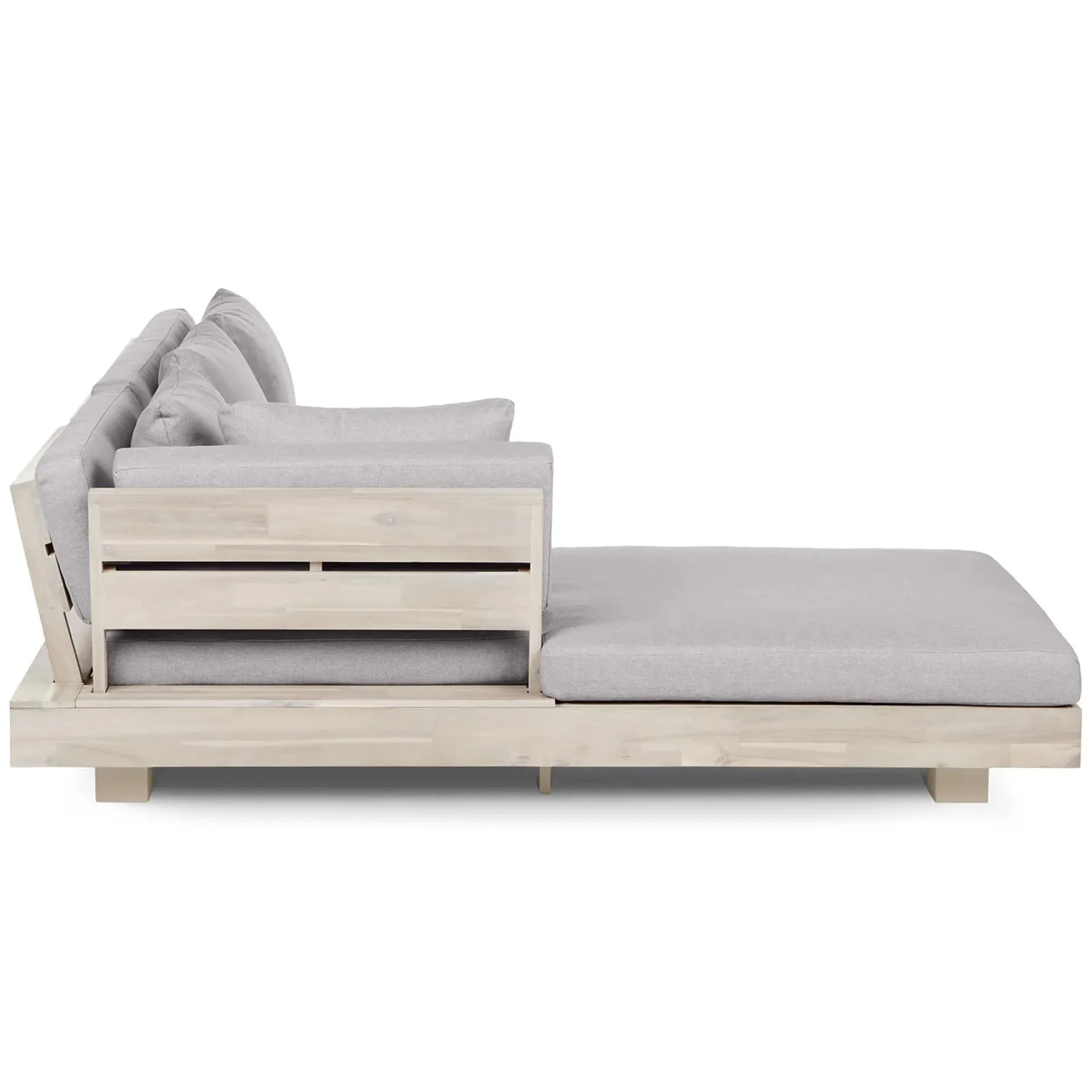 Lubek 82.5" Outdoor Low Left Sectional - Beach Sand