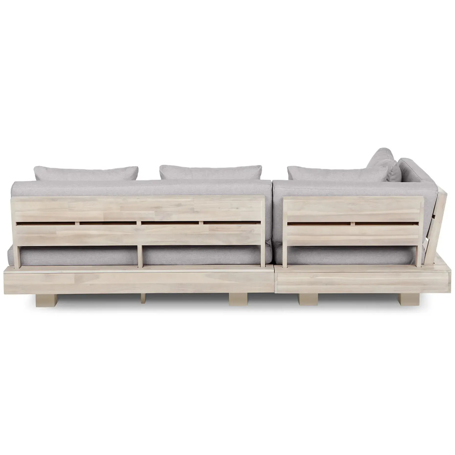 Lubek 82.5" Outdoor Low Left Sectional - Beach Sand