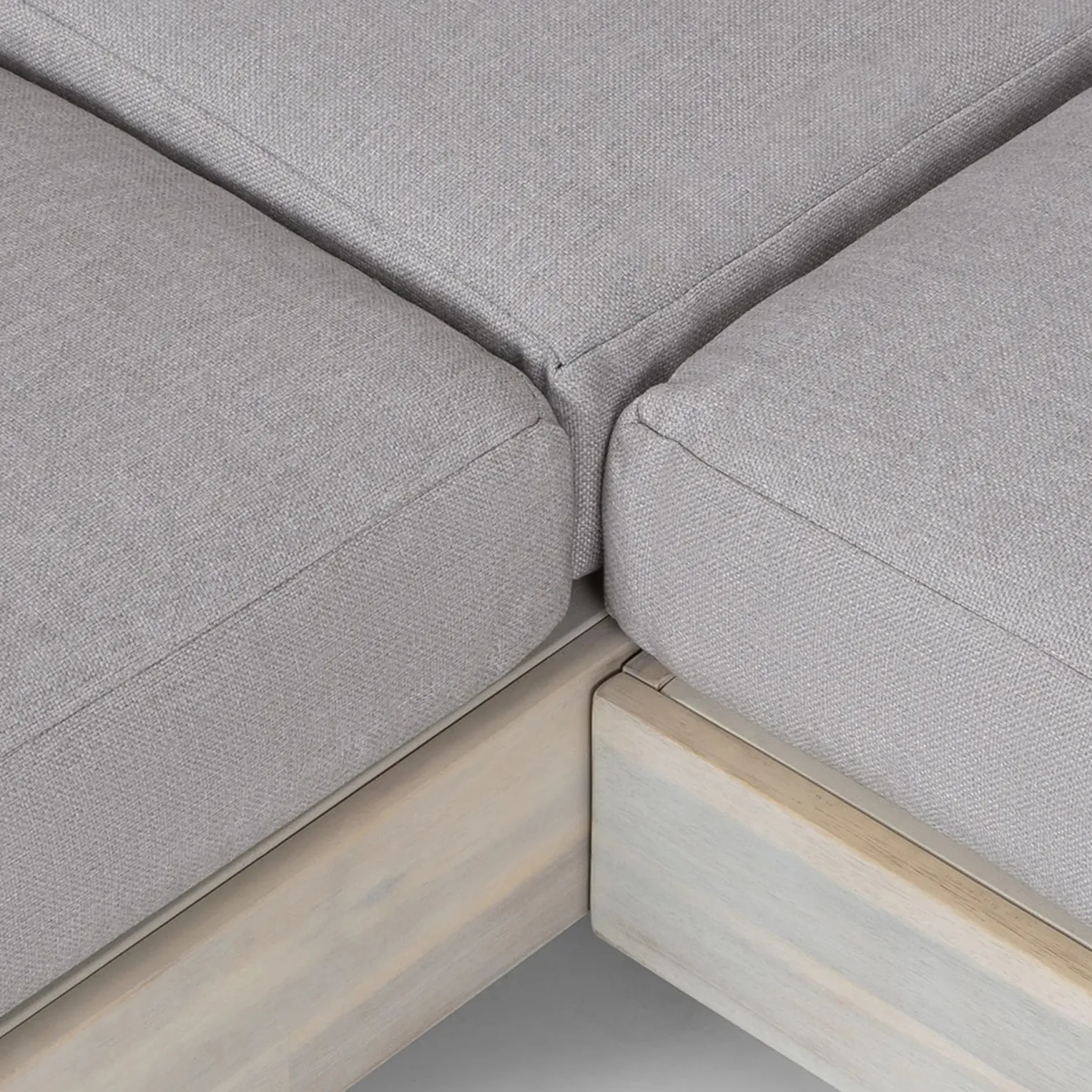 Lubek 82.5" Outdoor Low Right Sectional Set - Beach Sand