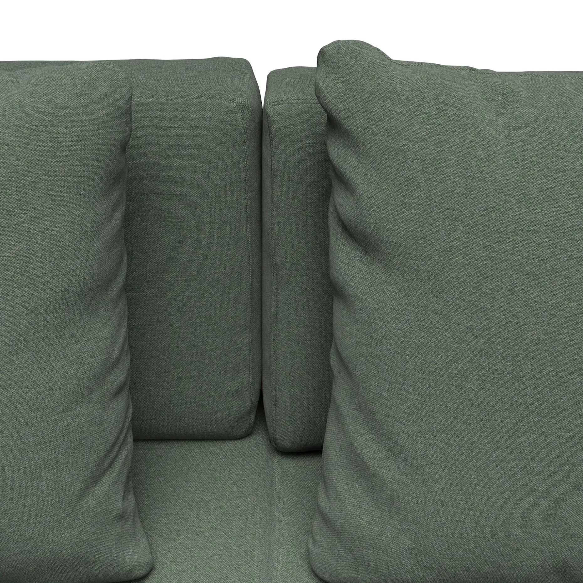 Lubek 82.5" Outdoor Low Right Sectional - Dravite Green