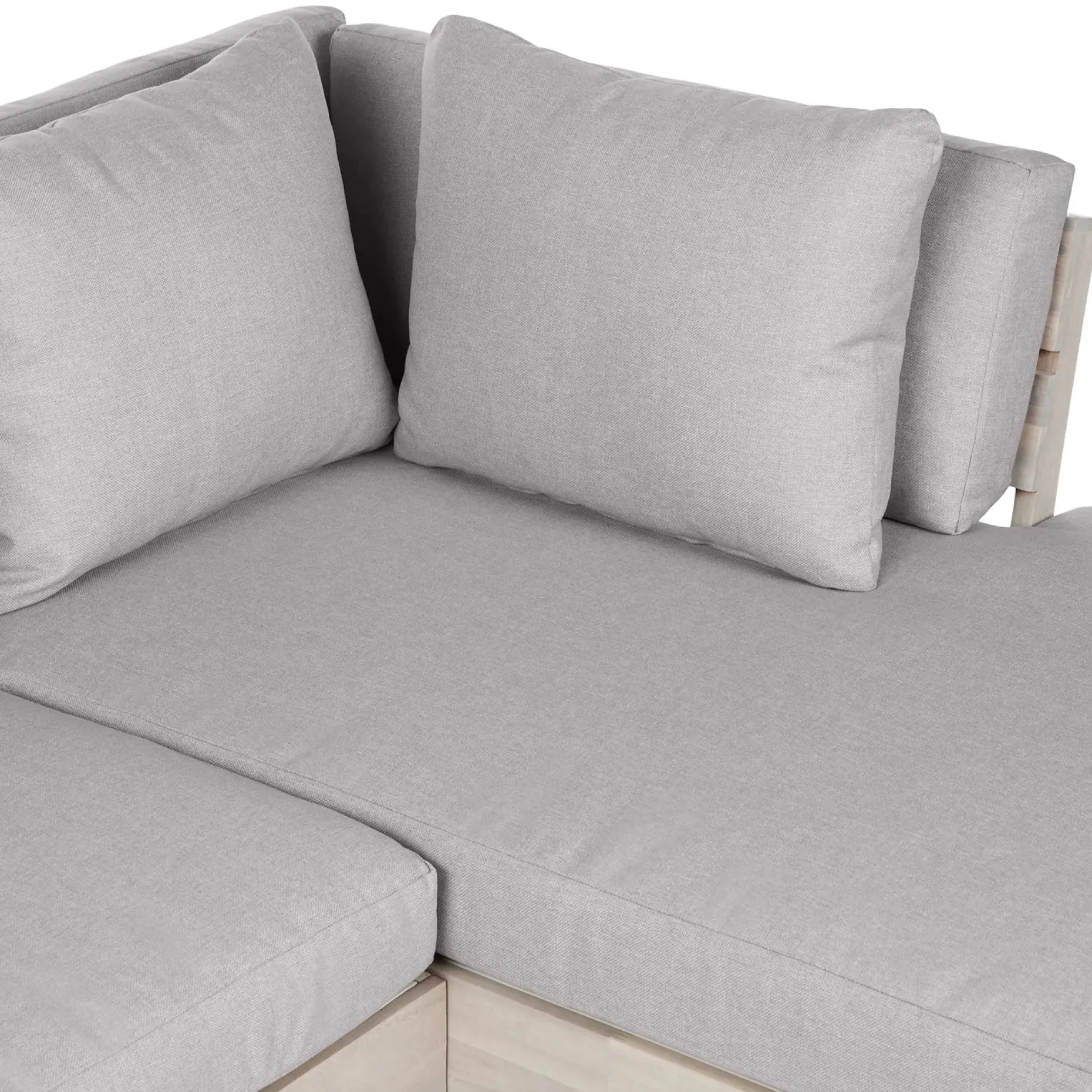 Lubek 82.5" Outdoor Low Right Sectional - Beach Sand