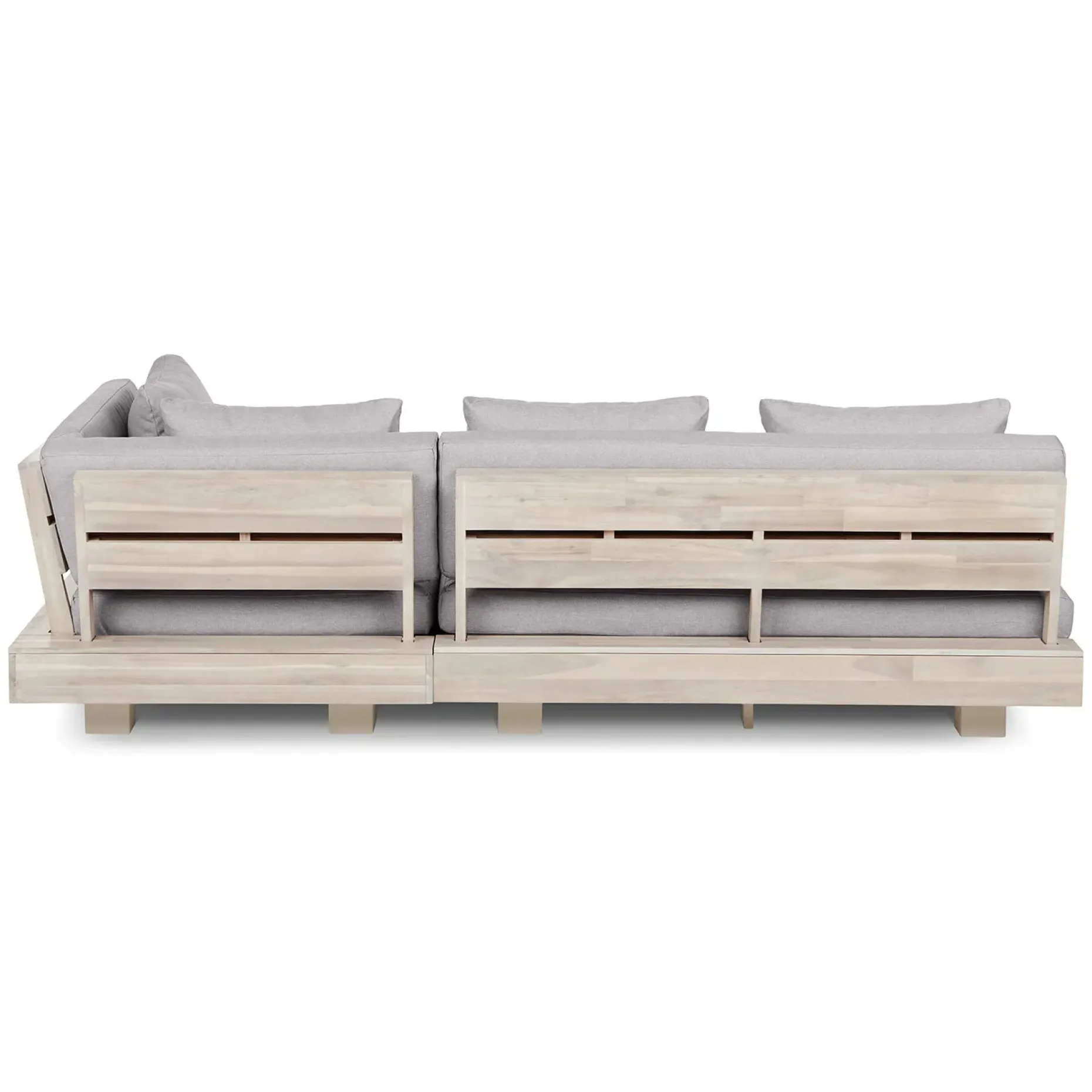 Lubek 82.5" Outdoor Low Right Sectional - Beach Sand