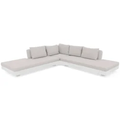 Lubek Outdoor Sectional Cushion Cover Set - Beach Sand