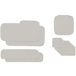 Lubek Outdoor Sectional Cushion Cover Set - Beach Sand