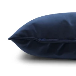 Lucca Velvet Pillow - Plush Cascadia Blue