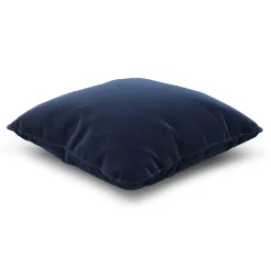 Lucca Velvet Pillow - Plush Cascadia Blue