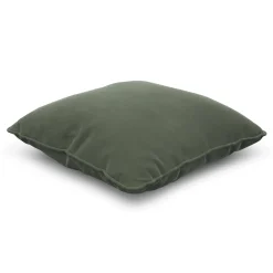 Lucca Velvet Pillow - Plush Pacific Green