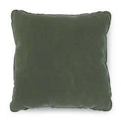 Lucca Velvet Pillow - Plush Pacific Green