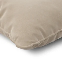Lucca Velvet Pillow - Plush Pacific Taupe
