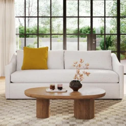 Lucca Velvet Pillow - Plush Yarrow Gold