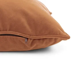 Lucca Velvet Pillow Set - Plush Pacific Rust