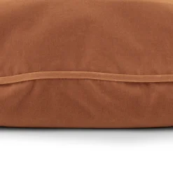 Lucca Velvet Pillow Set - Plush Pacific Rust