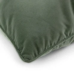 Lucca Velvet Pillow Set - Plush Pacific Green
