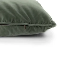 Lucca Velvet Pillow Set - Plush Pacific Green