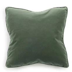 Lucca Velvet Pillow Set - Plush Pacific Green