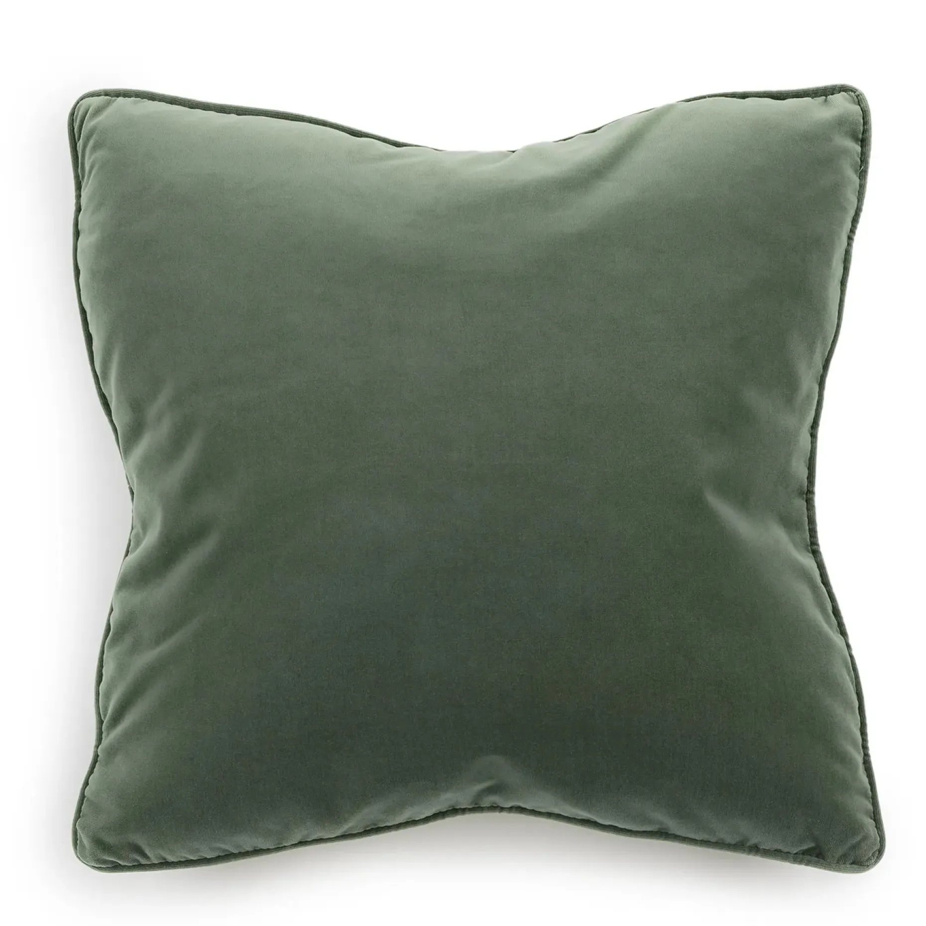 Lucca Velvet Pillow Set - Plush Pacific Green