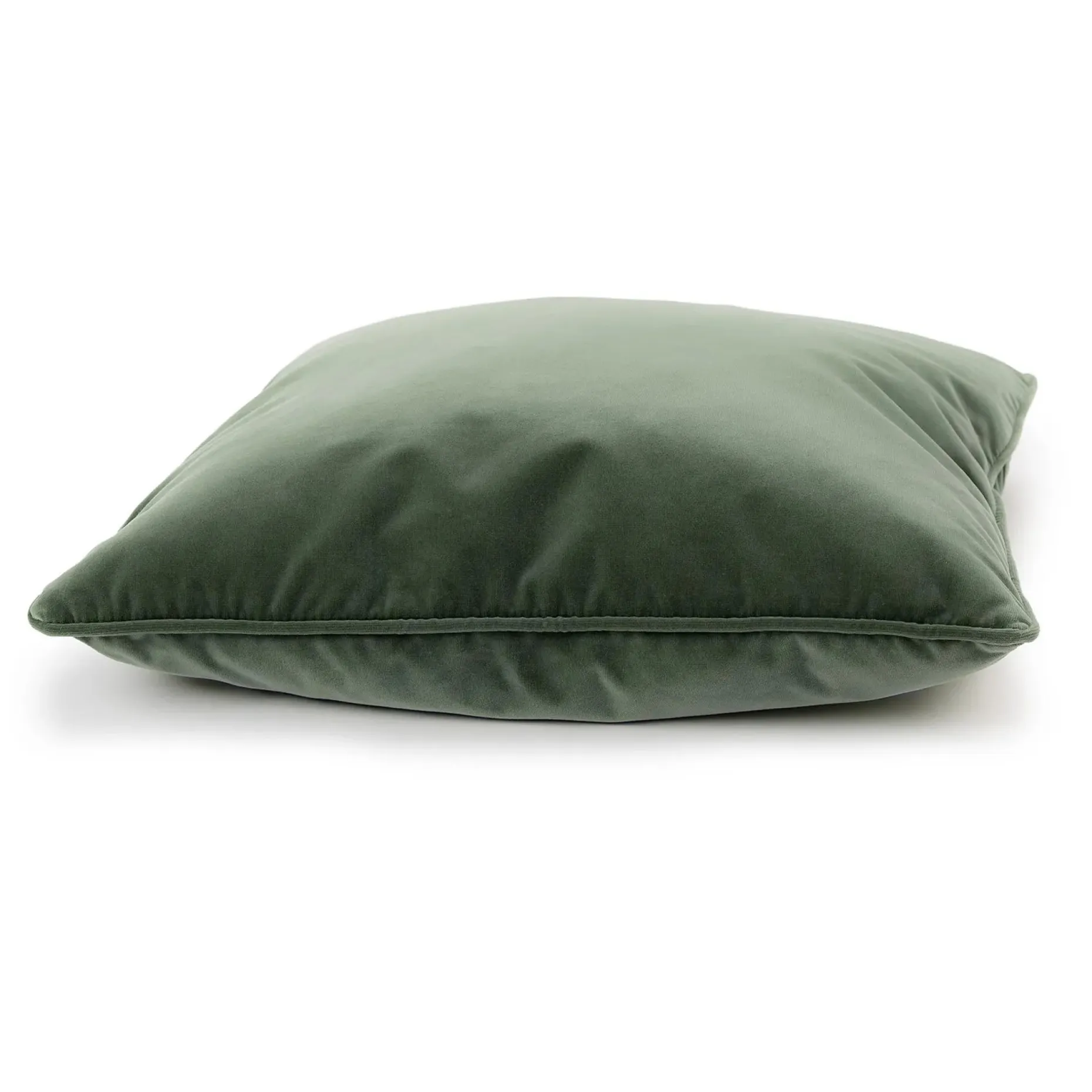 Lucca Velvet Pillow Set - Plush Pacific Green