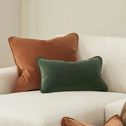 Lucca Velvet Pillow Set - Plush Pacific Taupe