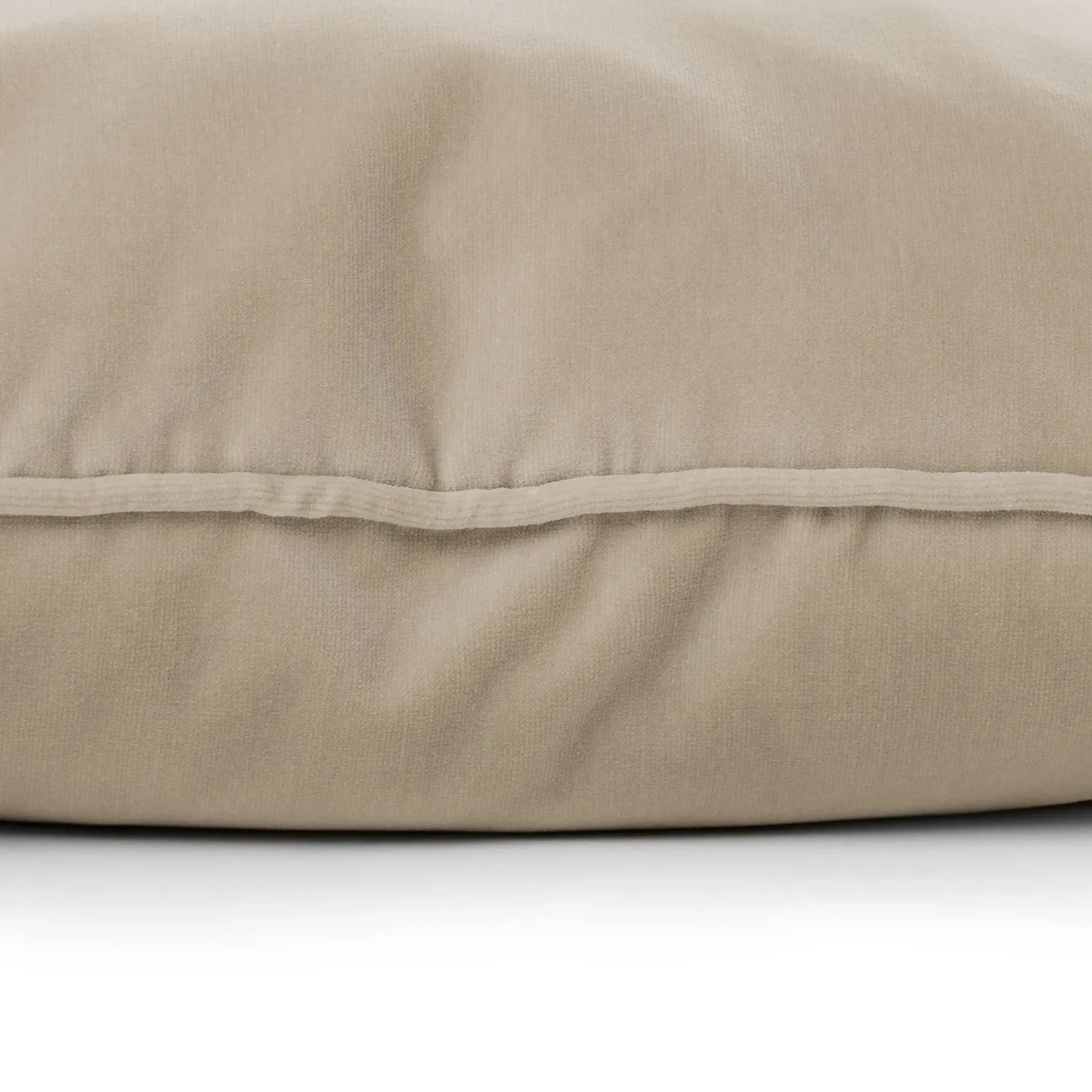 Lucca Velvet Pillow Set - Plush Pacific Taupe