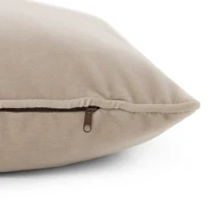 Lucca Velvet Pillow Set - Plush Pacific Taupe
