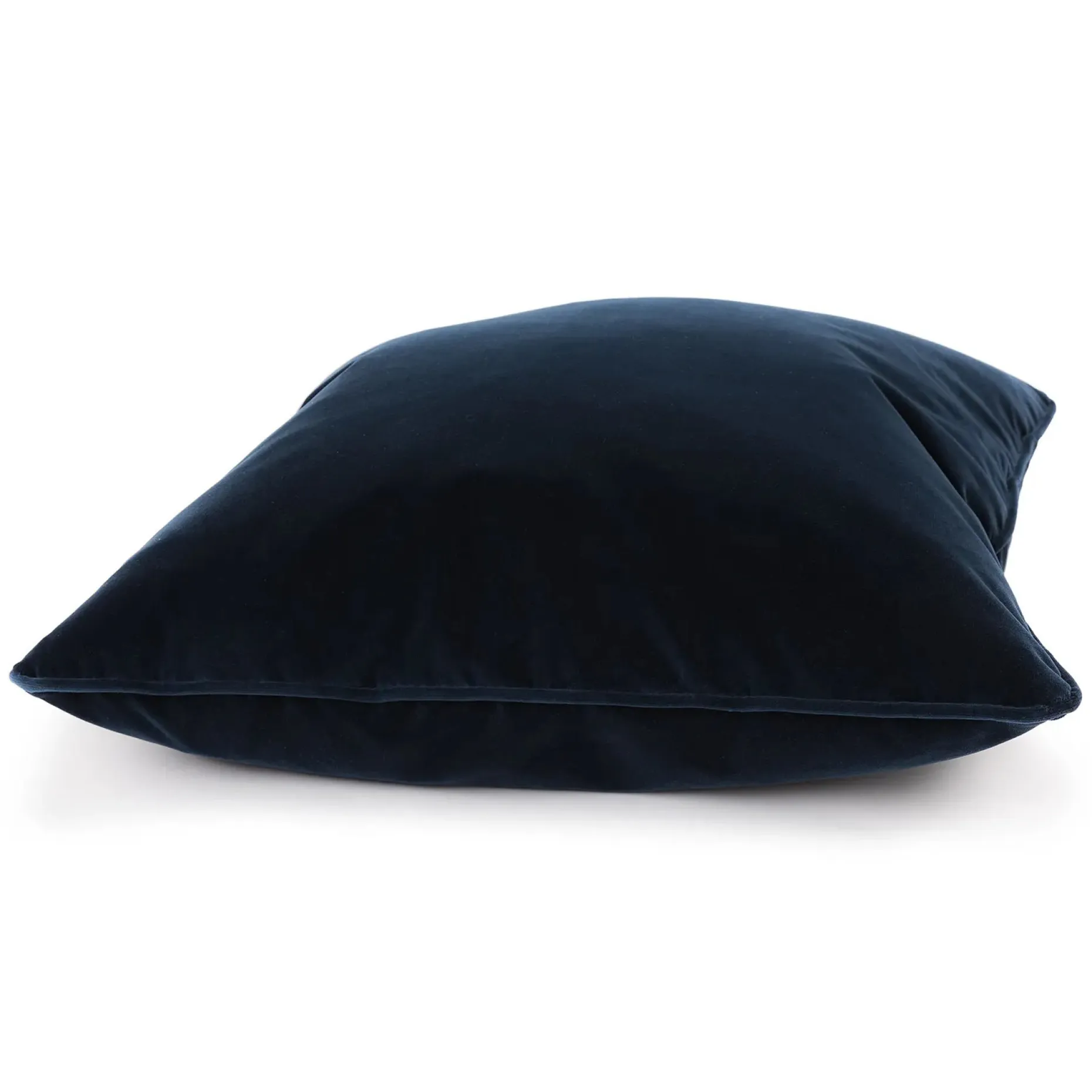 Lucca Velvet Pillow Set - Plush Cascadia Blue