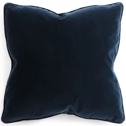 Lucca Velvet Pillow Set - Plush Cascadia Blue