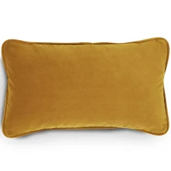 Lucca Velvet Small Pillow - Plush Yarrow Gold
